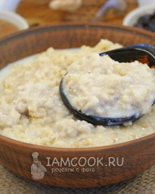 Геркулесовая каша в мультиварке