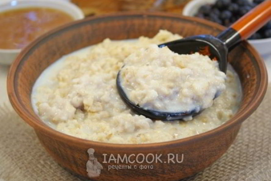 Рецепт геркулесовая каша в мультиварке