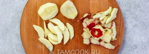 геркулесовая каша яблочный пирог. Шаг 4