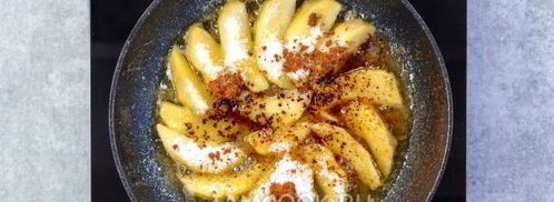 геркулесовая каша яблочный пирог. Шаг 8