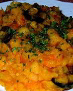 Гороховая каша с мясом в мультиварке