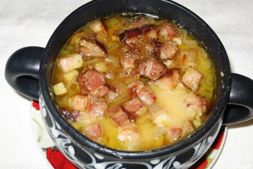 Рецепт гороховая каша в духовке