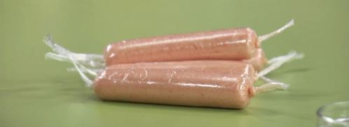 домашние сосиски и гречневая каша с помидорами. Шаг 2