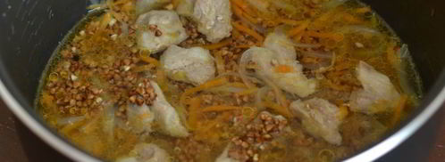 гречка по-купечески в мультиварке. Шаг 6