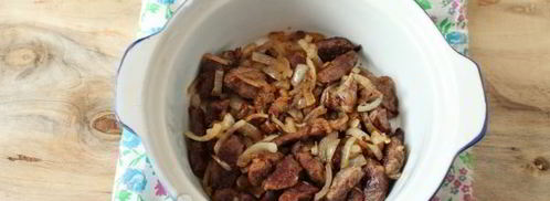 гречка с говядиной в духовке. Шаг 5