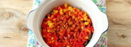 гречка с говядиной в духовке. Шаг 7