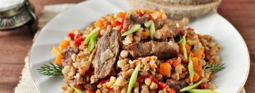 гречка с говядиной в духовке. Шаг 11