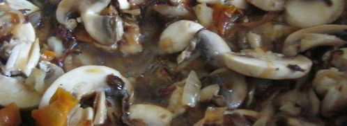 гречка с грибами и овощами. Шаг 4