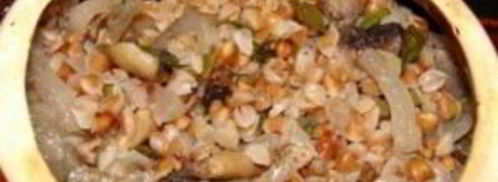 гречка с грибами в горшочке. Шаг 8