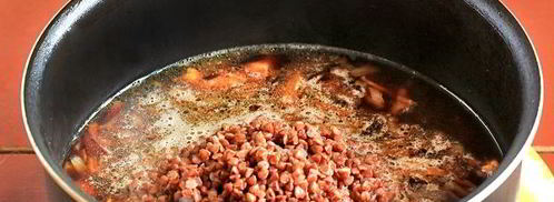 гречка с куриным филе. Шаг 9