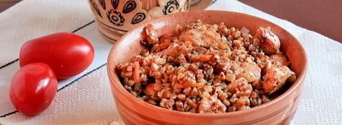 гречка с куриным филе. Шаг 11