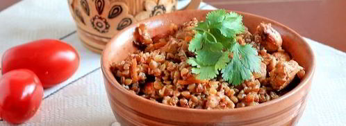 гречка с куриным филе. Шаг 12