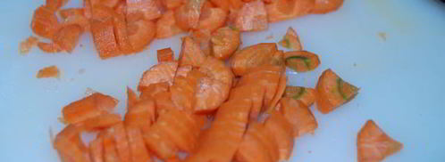 гречка с курицей и овощами в мультиварке. Шаг 2