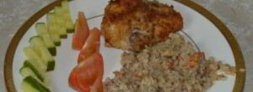 гречка с луком и морковью. Шаг 4