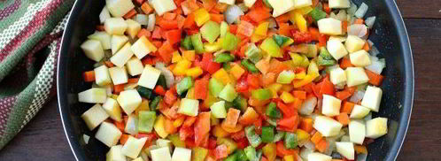 гречка с овощами в духовке. Шаг 6