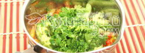 гречка с овощами. Шаг 4