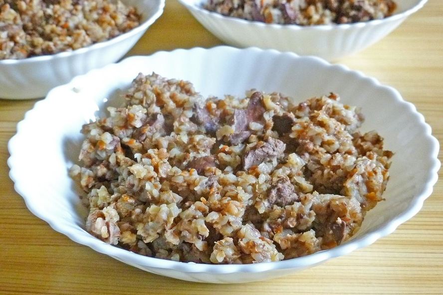 Рецепт гречка с печенью в мультиварке