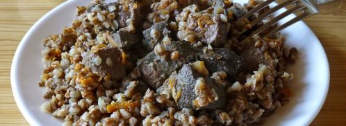 гречка с печенью. Шаг 14