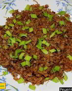 Гречка с тушенкой, морковью и луком