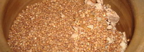 гречка со свининой в махотке. Шаг 8