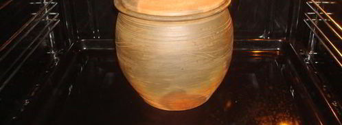 гречка со свининой в махотке. Шаг 9