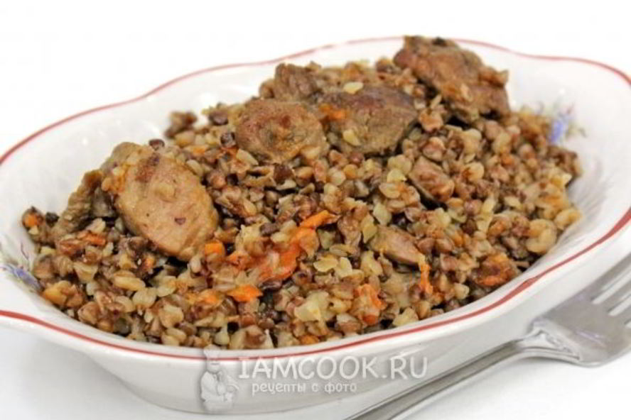 Рецепт гречка со свининой в мультиварке