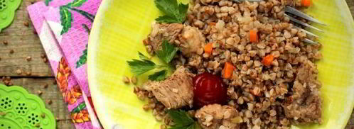 гречка со свиным мясом в духовке. Шаг 8