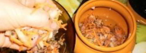 гречка в горшочках. Шаг 3