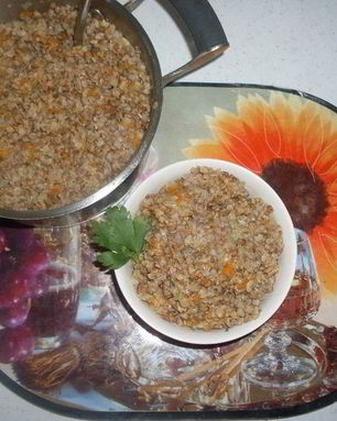 Гречневая каша по-царски с индейкой