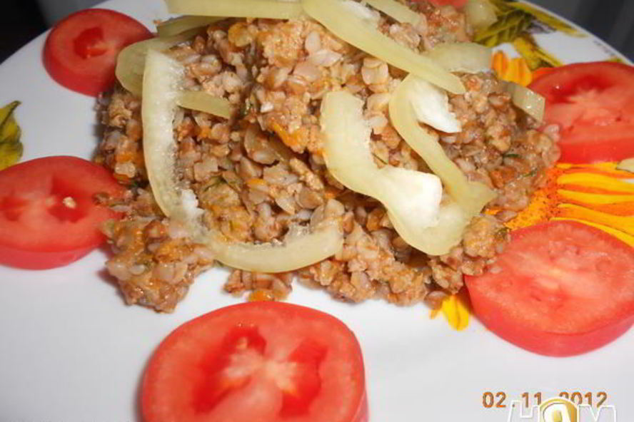 Рецепт гречневая каша с фаршем