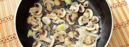 гречневая каша с грибами. Шаг 6