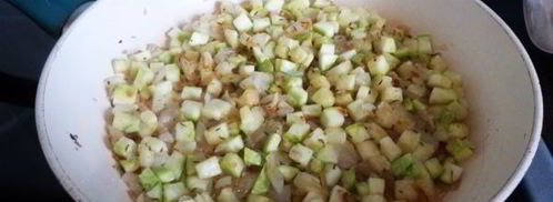 гречневая каша с кабачком. Шаг 4