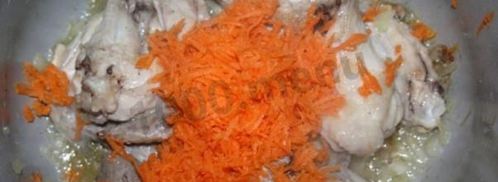 гречневая каша с курицей в мультиварке. Шаг 4