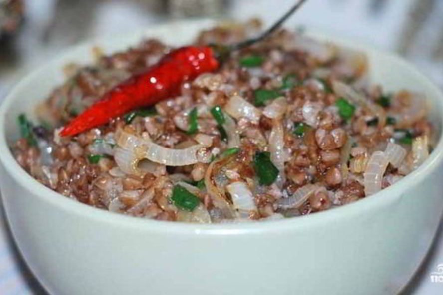 Рецепт гречневая каша с овощами