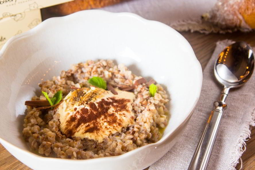 Рецепт гречневая каша с тирамису