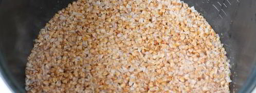 молочная гречневая каша в мультиварке. Шаг 7