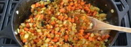 каша чечевица. Шаг 3