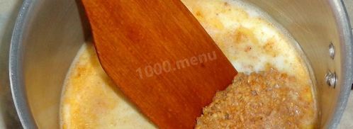 каша из булгура на молоке. Шаг 6