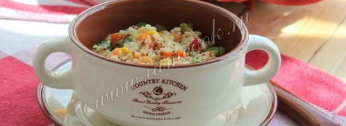 каша из киноа с овощами. Шаг 9