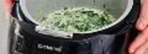 каша из шпината в мультиварке. Шаг 5