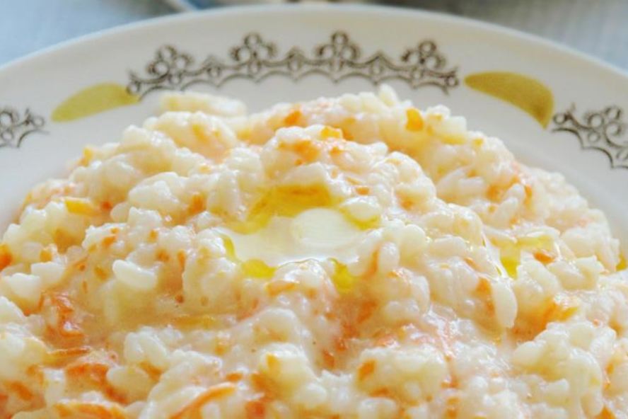 Рецепт каша рисовая молочная с тыквой