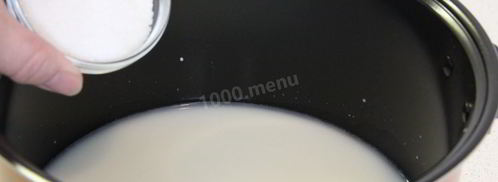 каша рисовая молочная в мультиварке. Шаг 6