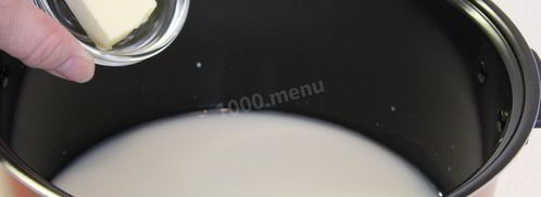 каша рисовая молочная в мультиварке. Шаг 7