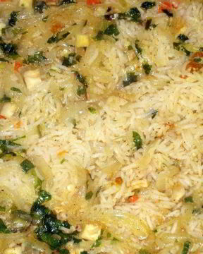 Каша рисовая с говядиной