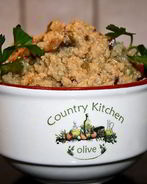 Каша с опятами