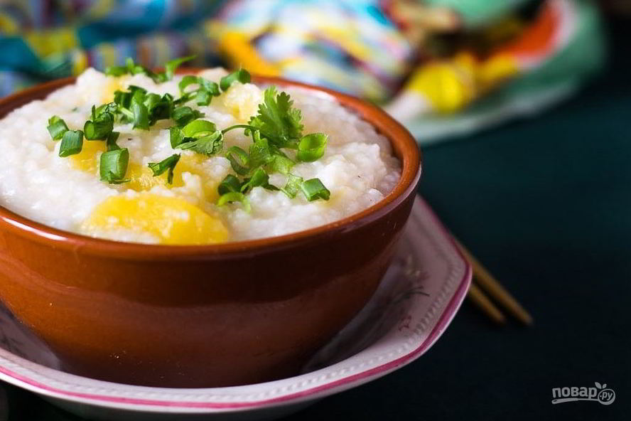 Рецепт каша с тыквой и рисом