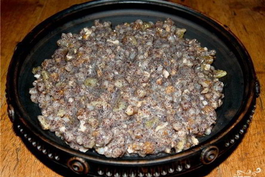 Рецепт кутья богатая