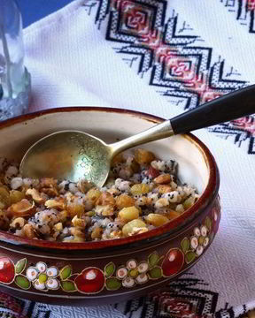 Кутья с халвой