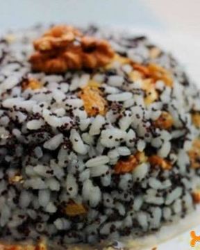 Кутья с маком и изюмом