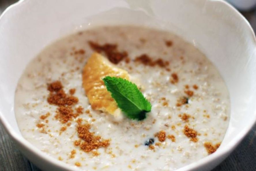 Рецепт овсяная каша с крем-брюле